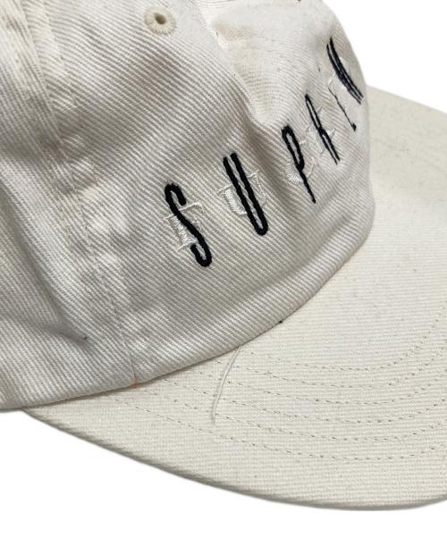 SUPREME（シュプリーム）Supreme (シュプリーム) 6パネルキャップ ホワイトの古着・服飾アイテム