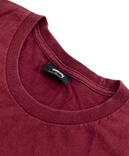 stussy（ステューシー）stussy (ステューシー) T-LEX プリントTシャツ レッド サイズ:SIZE Sの古着・服飾アイテム