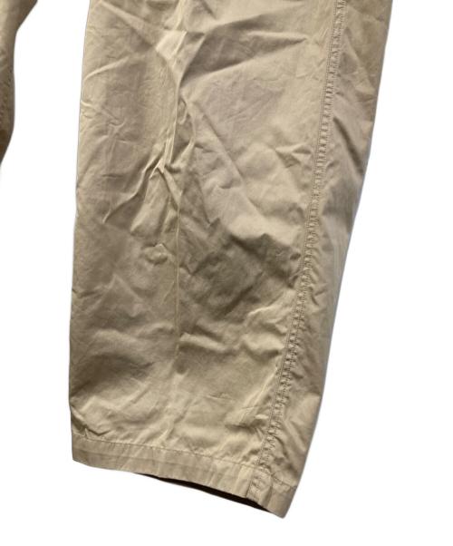 J.PRESS（ジェイプレス）J.PRESS (ジェイプレス) ギザツイルワンタックワイドパンツ ベージュ サイズ:SIZE Lの古着・服飾アイテム