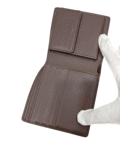 LOUIS VUITTON（ルイ ヴィトン）LOUIS VUITTON (ルイ ヴィトン) 2つ折り財布　ポルトフォイユ・マルコ ブラウンの古着・服飾アイテム