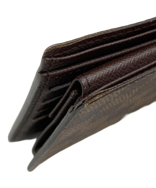 LOUIS VUITTON（ルイ ヴィトン）LOUIS VUITTON (ルイ ヴィトン) 2つ折り財布　ポルトフォイユ・マルコ ブラウンの古着・服飾アイテム