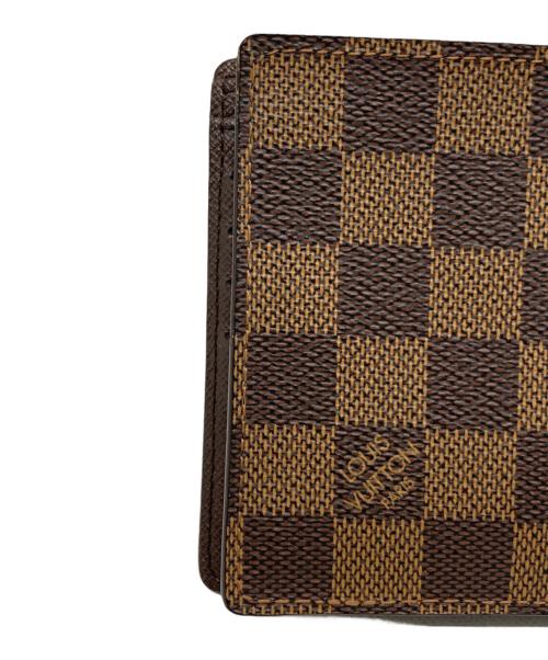 LOUIS VUITTON（ルイ ヴィトン）LOUIS VUITTON (ルイ ヴィトン) 2つ折り財布　ポルトフォイユ・マルコ ブラウンの古着・服飾アイテム
