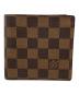 LOUIS VUITTON（ルイ ヴィトン）の古着「2つ折り財布　ポルトフォイユ・マルコ」｜ブラウン