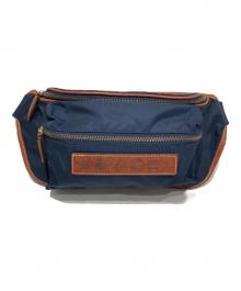 Felisi（フェリージ）の古着「ナイロンウエストバッグ」｜ネイビー