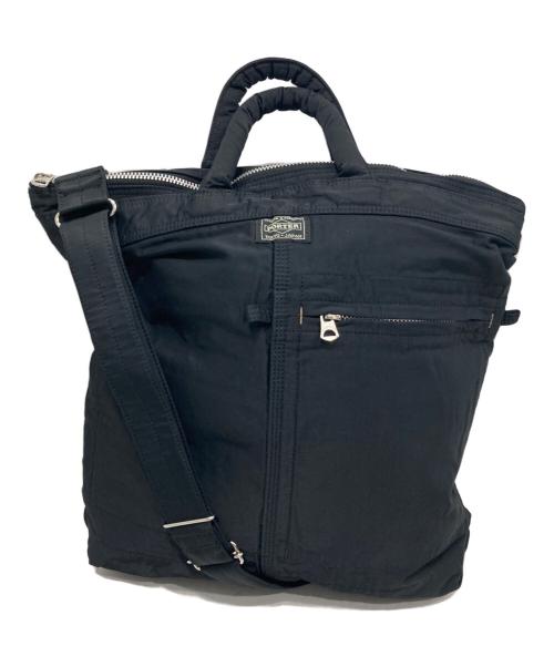 PORTER（ポーター）PORTER (ポーター) MILE 2WAY HELMETBAG/マイル ツーウェイ ヘルメットバッグ ブラックの古着・服飾アイテム