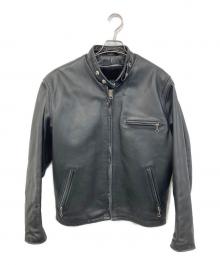 Schott（ショット）の古着「641 シングルライダースジャケット」｜ブラック