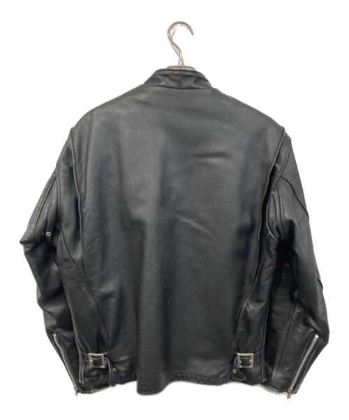 Schott（ショット）Schott (ショット) 641 シングルライダースジャケット ブラック サイズ:SIZE 42の古着・服飾アイテム