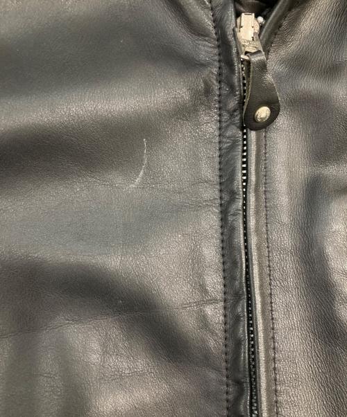 Schott（ショット）Schott (ショット) 641 シングルライダースジャケット ブラック サイズ:SIZE 42の古着・服飾アイテム
