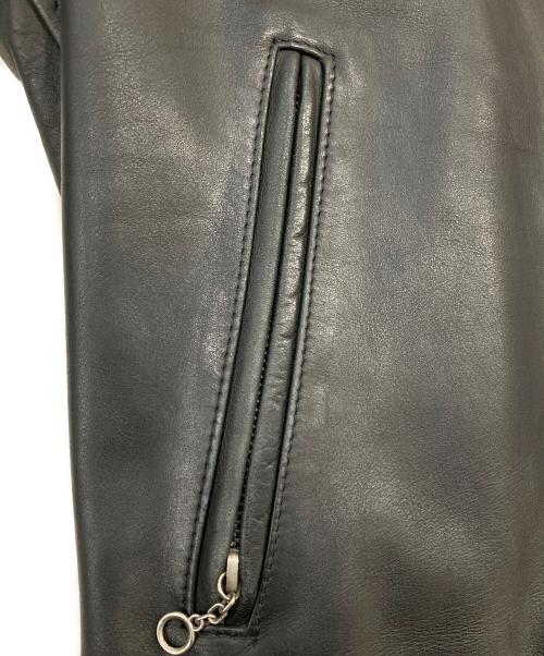 Schott（ショット）Schott (ショット) 641 シングルライダースジャケット ブラック サイズ:SIZE 42の古着・服飾アイテム