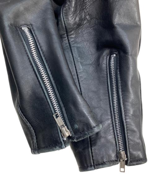 Schott（ショット）Schott (ショット) 641 シングルライダースジャケット ブラック サイズ:SIZE 42の古着・服飾アイテム