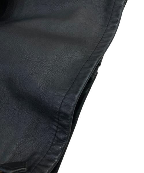 Schott（ショット）Schott (ショット) 641 シングルライダースジャケット ブラック サイズ:SIZE 42の古着・服飾アイテム
