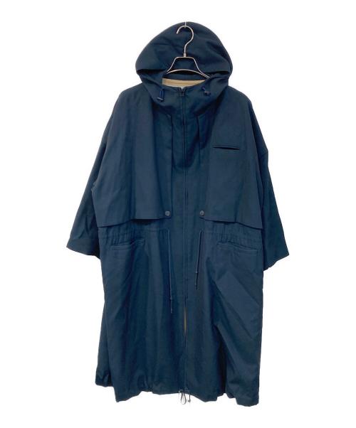 Dulcamara（ドゥルカマラ）Dulcamara (ドゥルカマラ) よそいきBIGフラップコート ネイビー サイズ:SIZE 0の古着・服飾アイテム