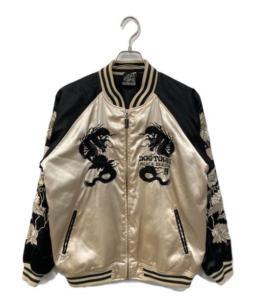 DOG TOWN（ドッグ タウン）DOG TOWN (ドッグ タウン) スカジャン ブラック サイズ:なしの古着・服飾アイテム