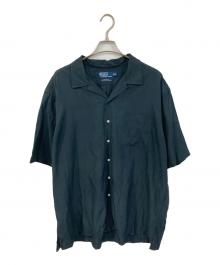 POLO RALPH LAUREN（ポロ・ラルフローレン）の古着「CALDWELLオープンカラーシャツ」｜ネイビー