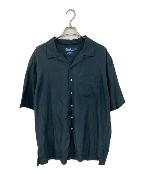 POLO RALPH LAUREN（ポロ・ラルフローレン）POLO RALPH LAUREN (ポロ・ラルフローレン) CALDWELLオープンカラーシャツ ネイビー サイズ:XXLの古着・服飾アイテム