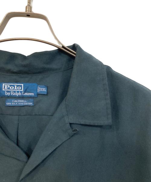 POLO RALPH LAUREN（ポロ・ラルフローレン）POLO RALPH LAUREN (ポロ・ラルフローレン) CALDWELLオープンカラーシャツ ネイビー サイズ:XXLの古着・服飾アイテム