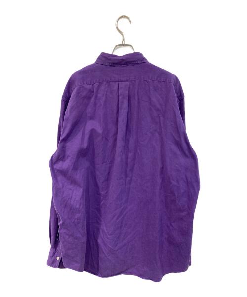 RALPH LAUREN（ラルフローレン）RALPH LAUREN (ラルフローレン) コットンロングスリーブシャツ パープル サイズ:XXLの古着・服飾アイテム