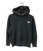 THE NORTH FACEザ ノース フェイス）の古着「スクエアロゴフーディ」｜ブラック