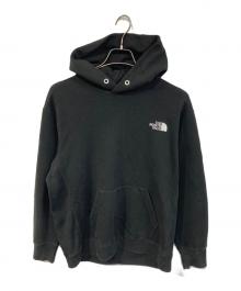 THE NORTH FACE（ザ ノース フェイス）の古着「スクエアロゴフーディ」｜ブラック