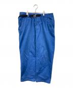 KENZOケンゾー）の古着「STRAIGHT LEG BELTED PANT」｜ブルー
