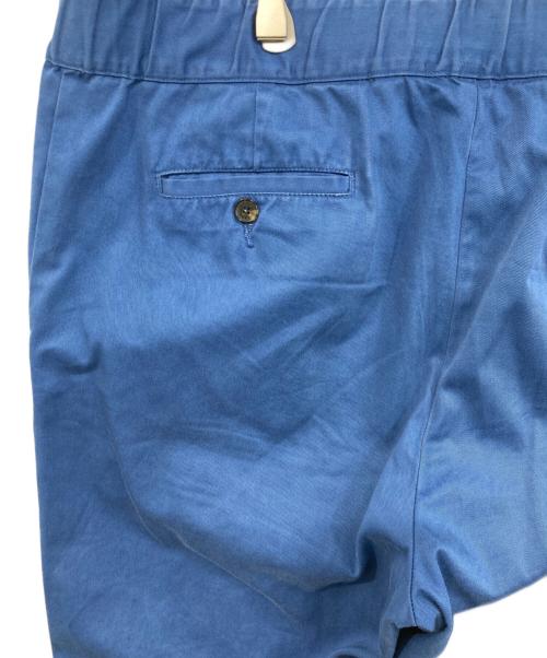KENZO（ケンゾー）KENZO (ケンゾー) STRAIGHT LEG BELTED PANT ブルー サイズ:36の古着・服飾アイテム