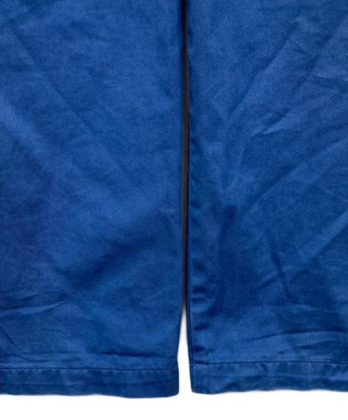 KENZO（ケンゾー）KENZO (ケンゾー) STRAIGHT LEG BELTED PANT ブルー サイズ:36の古着・服飾アイテム