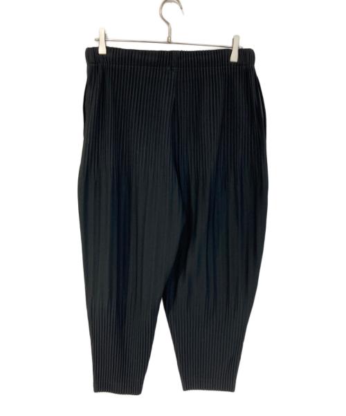 HOMME PLISSE ISSEY MIYAKE（オム プリッセ イッセイ ミヤケ）HOMME PLISSE ISSEY MIYAKE (オム プリッセ イッセイ ミヤケ) プリーツパンツ ブラック サイズ:2の古着・服飾アイテム