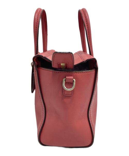 COACH（コーチ）COACH (コーチ) ミニライリーキャリオールショルダーバッグ ピンクの古着・服飾アイテム