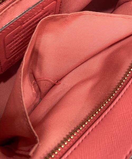 COACH（コーチ）COACH (コーチ) ミニライリーキャリオールショルダーバッグ ピンクの古着・服飾アイテム