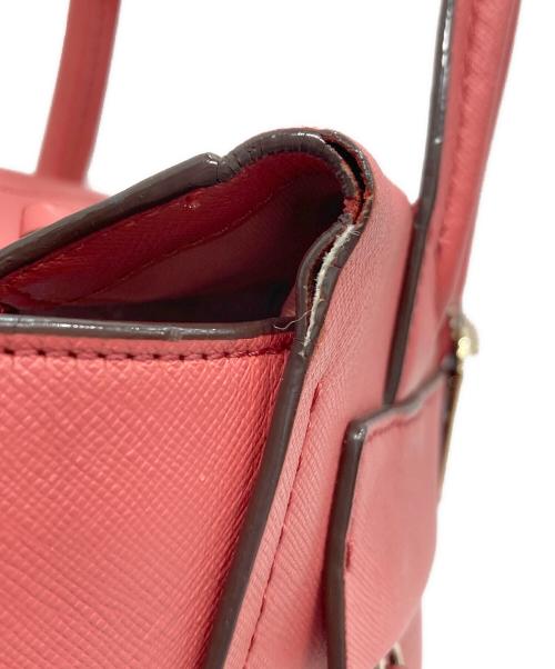 COACH（コーチ）COACH (コーチ) ミニライリーキャリオールショルダーバッグ ピンクの古着・服飾アイテム
