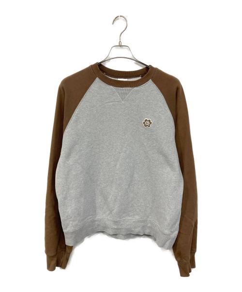 birdog（バードッグ）birdog (バードッグ) Rubber patch sweat/ラバー パッチ スウェット ブラウン サイズ:SIZE Lの古着・服飾アイテム