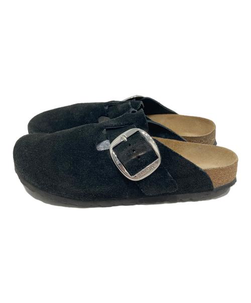 BIRKENSTOCK（ビルケンシュトック）BIRKENSTOCK (ビルケンシュトック) スウェードサンダル ブラック サイズ:27㎝の古着・服飾アイテム