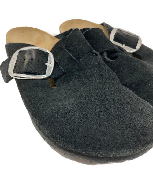 BIRKENSTOCK（ビルケンシュトック）BIRKENSTOCK (ビルケンシュトック) スウェードサンダル ブラック サイズ:27㎝の古着・服飾アイテム