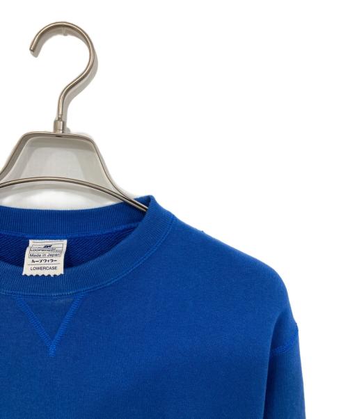 LOOPWHEELER（ループウィラー）LOOPWHEELER (ループウィラー) LOWER CASEスウェット ブルー サイズ:SIZE Mの古着・服飾アイテム
