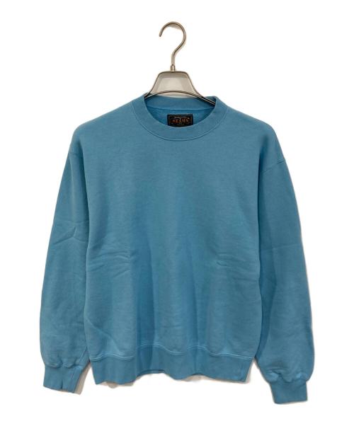 BEAMS PLUS（ビームスプラス）BEAMS PLUS (ビームスプラス) Sweat Crew ブルー サイズ:SIZE Mの古着・服飾アイテム