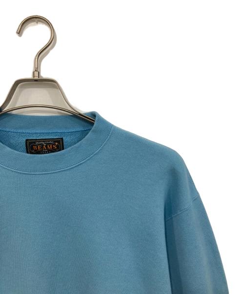 BEAMS PLUS（ビームスプラス）BEAMS PLUS (ビームスプラス) Sweat Crew ブルー サイズ:SIZE Mの古着・服飾アイテム