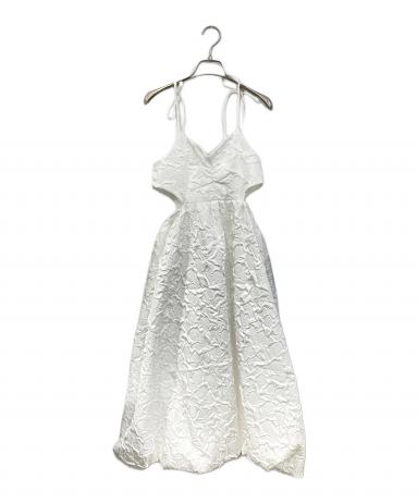 POPPY バルーンキャミワンピース ピンク Lサイズ タグ付き 中古・古着通販】POPPY (ポピー) バルーンキャミワンピース ホワイト