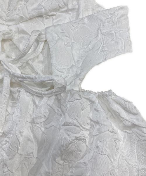 POPPY（ポピー）POPPY (ポピー) バルーンキャミワンピース ホワイト サイズ:SIZE M 未使用品の古着・服飾アイテム
