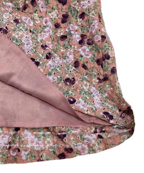 INGEBORG（インゲボルグ）INGEBORG (インゲボルグ) ワイルドベリースカート ピンク サイズ:SIZE 3の古着・服飾アイテム