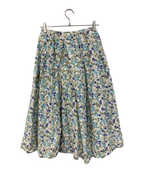INGEBORG（インゲボルグ）INGEBORG (インゲボルグ) ワイルドベリースカート ブルー サイズ:SIZE 3の古着・服飾アイテム