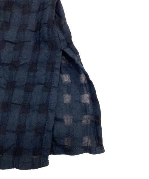 INGEBORG（インゲボルグ）INGEBORG (インゲボルグ) シアーブラウス ブラック サイズ:SIZE 3の古着・服飾アイテム