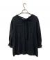 INGEBORG (インゲボルグ) シアーブラウス ブラック サイズ:SIZE 3：3000円