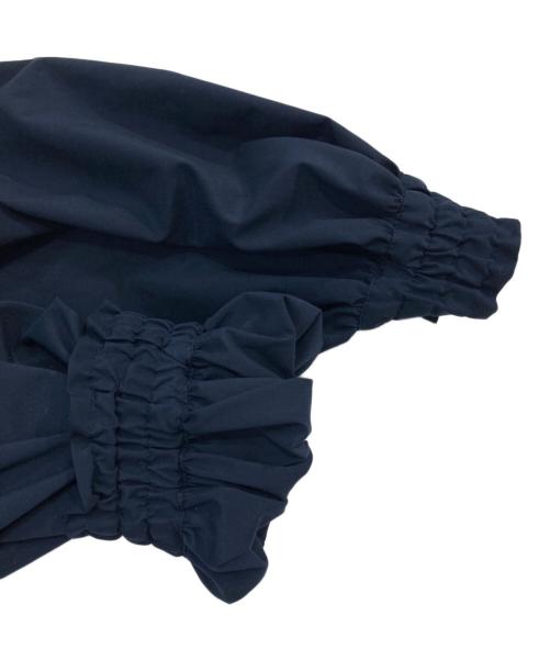 INGEBORG（インゲボルグ）INGEBORG (インゲボルグ) フリルワンピ－ス ネイビー サイズ:なしの古着・服飾アイテム