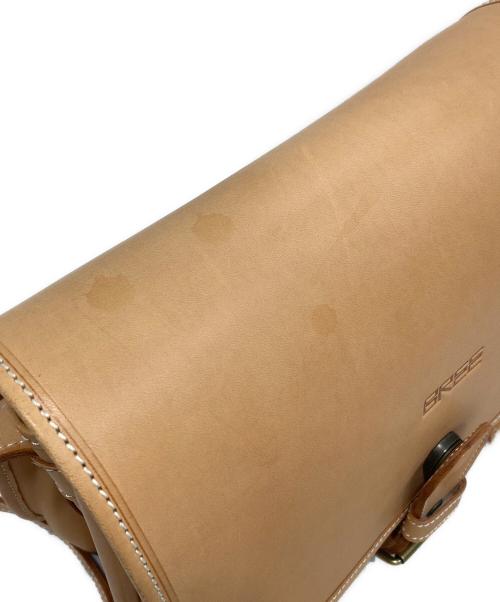 BREE（ブリー）BREE (ブリー) レザーショルダーバッグ ベージュの古着・服飾アイテム