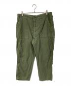 US ARMYユーエスアーミー）の古着「70’s OG-107 ベイカーパンツ」｜カーキ