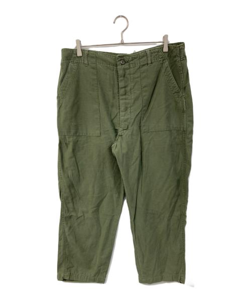 US ARMY（ユーエスアーミー）US ARMY (ユーエスアーミー) 70’s OG-107 ベイカーパンツ カーキ サイズ:SIZE 40の古着・服飾アイテム