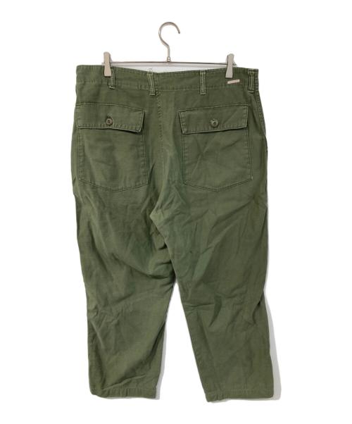 US ARMY（ユーエスアーミー）US ARMY (ユーエスアーミー) 70’s OG-107 ベイカーパンツ カーキ サイズ:SIZE 40の古着・服飾アイテム