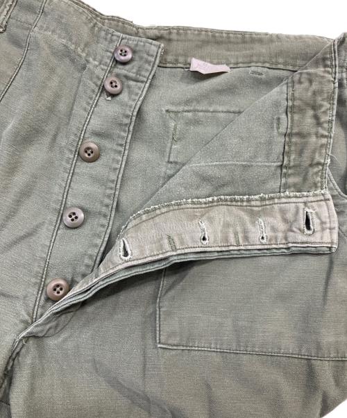 US ARMY（ユーエスアーミー）US ARMY (ユーエスアーミー) 70’s OG-107 ベイカーパンツ カーキ サイズ:SIZE 40の古着・服飾アイテム