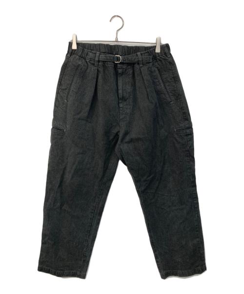 POST O'ALLS（ポストオーバーオールズ）POST O'ALLS (ポストオーバーオールズ) E-Z Lax 3 cotton covert charcoal/イージーラックス スリー コットン コバート チャコール グレー サイズ:SIZE XLの古着・服飾アイテム