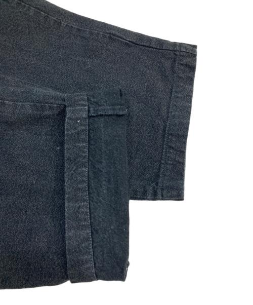 POST O'ALLS（ポストオーバーオールズ）POST O'ALLS (ポストオーバーオールズ) E-Z Lax 3 cotton covert charcoal/イージーラックス スリー コットン コバート チャコール グレー サイズ:SIZE XLの古着・服飾アイテム